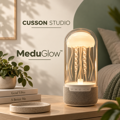 MeduGlow™ | Lámpara Medusa Bluetooth 🪼✨