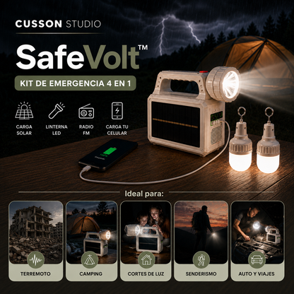 SafeVolt™ | Kit de Emergencia 4 en 1