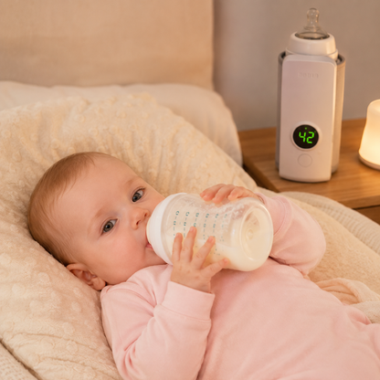 BebéCalma™ | Calienta Mamaderas Portátil con USB