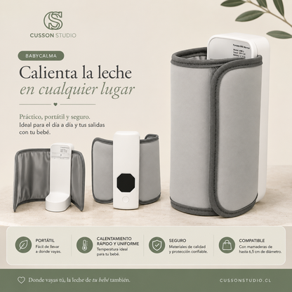 BebéCalma™ | Calienta Mamaderas Portátil con USB