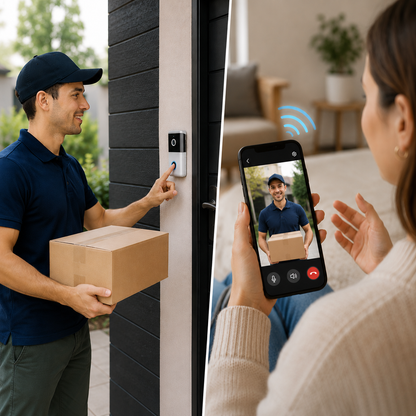 VigilHome™ | Timbre Inalámbrico WiFi HD