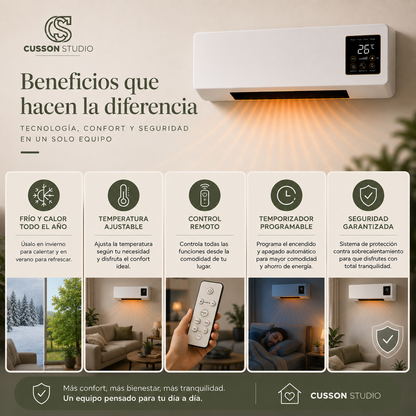 ClimaHome™ | Calefactor Frío y Calor