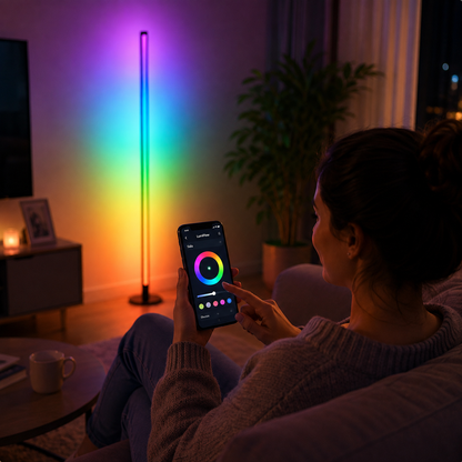 LumiFlow™ | Lámpara Inteligente Multicolor
