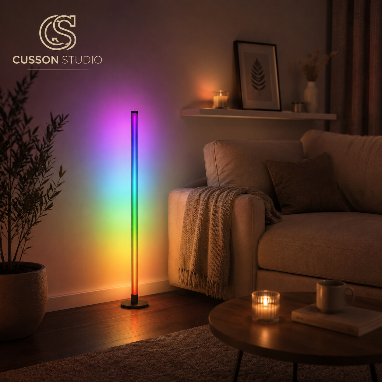 LumiFlow™ | Lámpara Inteligente Multicolor